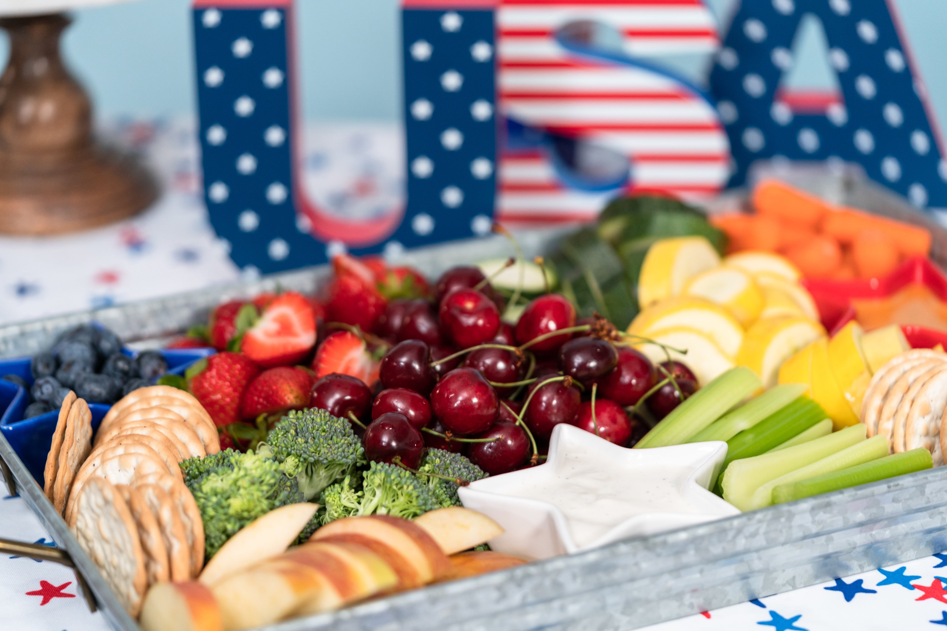 Healthier and Delicious Fourth of July Snacks