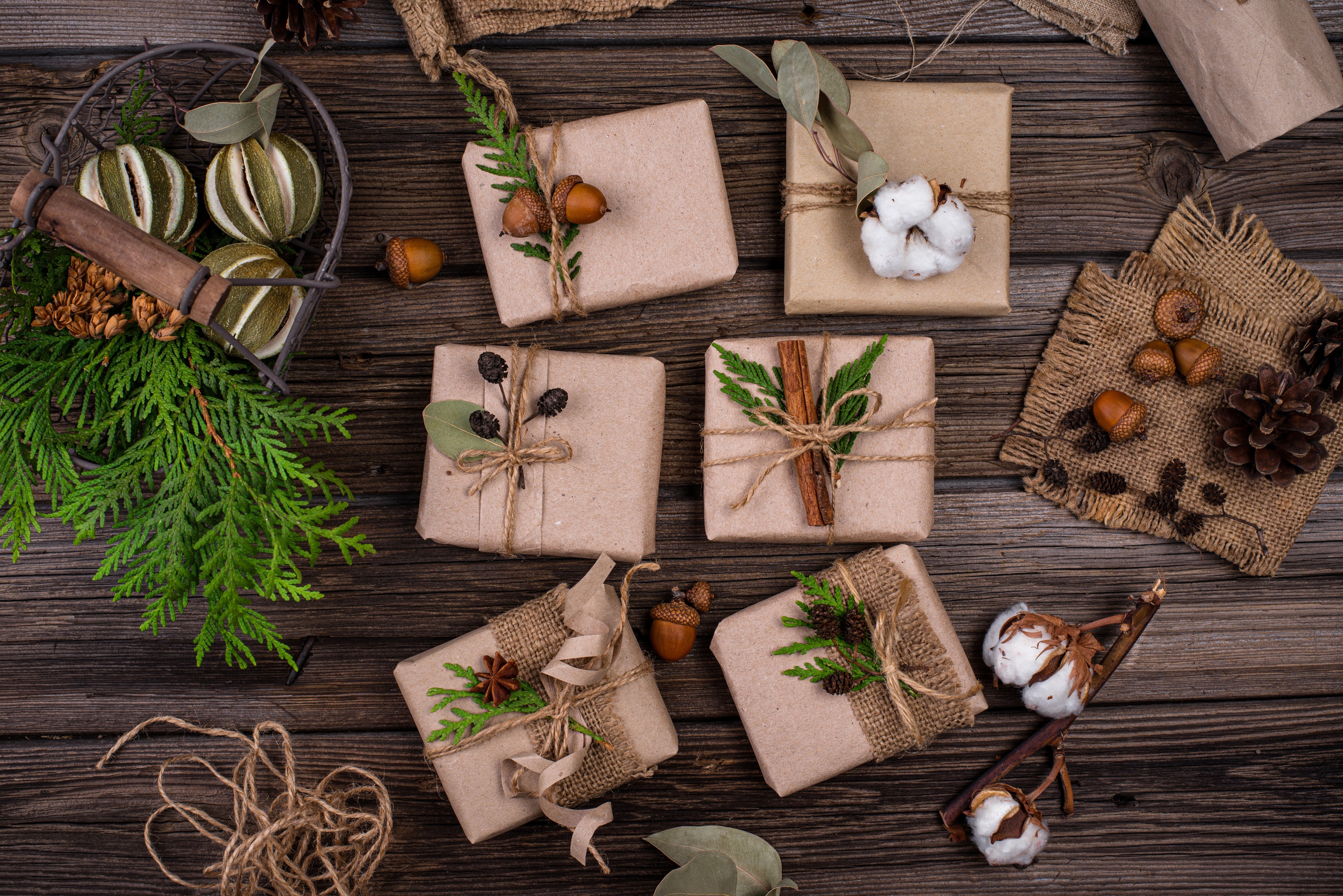 Protect the Planet This Holiday Season with these Green Wrapping Paper Alternatives